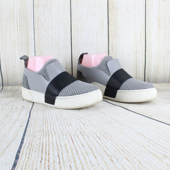 Daphne Casual Slip On Sneakers Gray Black Size 7 - Picture 4 of 8